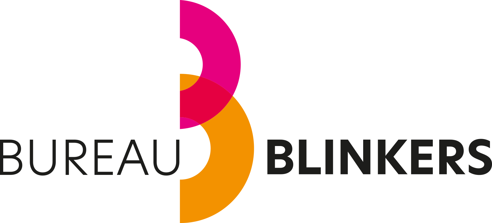 BB logo liggend rozeoranje fc